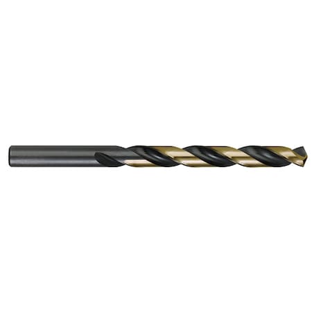 #47 Jobber Length Drill Black & Gold HD 135 Deg. Split Pt